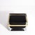 Hand Blown Murano Box in Onyx Black With Brass Fittings For Sale - Image 9 of 9