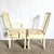Chinese Vintage Chinese Cream Lacquered Hand Painted Dining Chairs - Set of 6 For Sale - Image 3 of 12