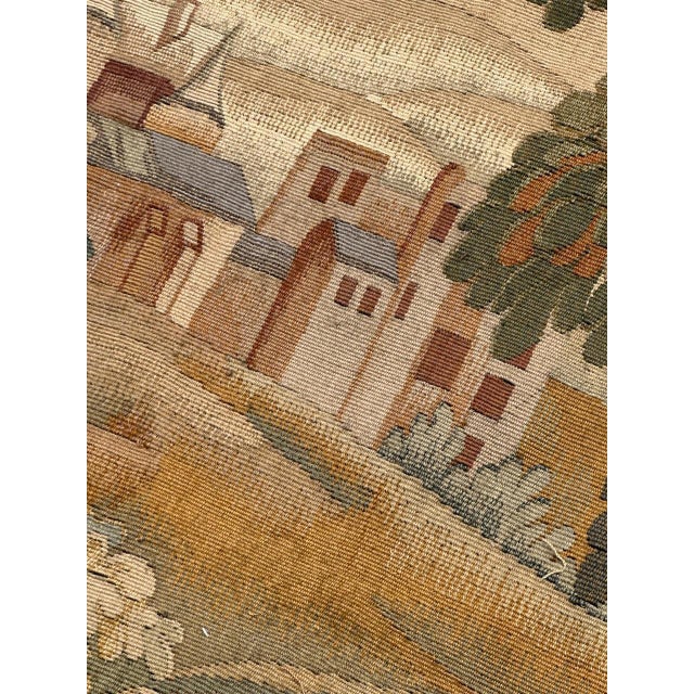 Antique French Handwoven Aubusson Tapestry, 1890s For Sale - Image 14 of 18