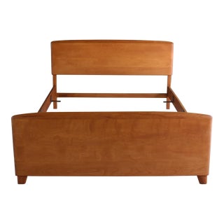 1950s Heywood Wakefield Mid Century Modern Full/Double Bed Frame For Sale