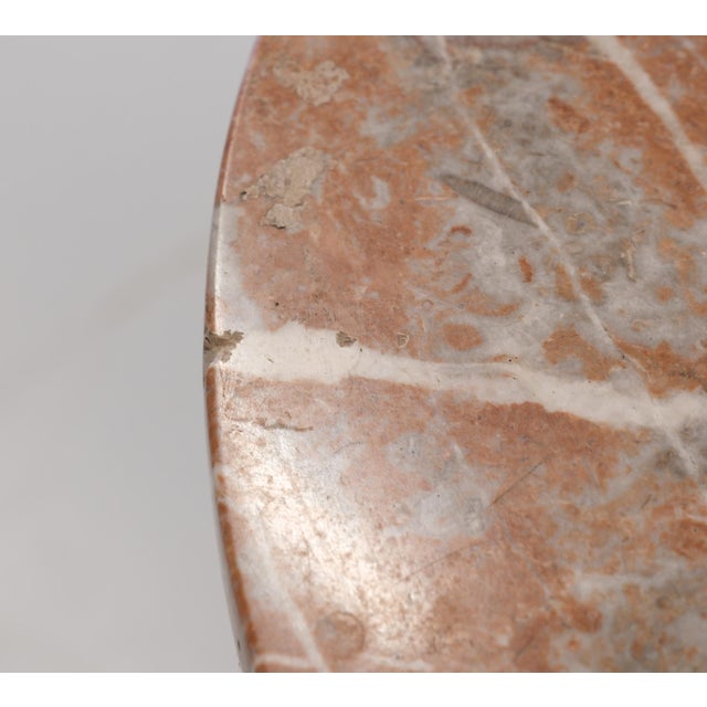 Late 19th Century Oak Occasional Side Tables with Marble Tops from Gillows, 1893, Set of 2 For Sale - Image 13 of 16