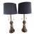 Vintage Mid Century Modern Brass Stiffel Lamps - A Pair For Sale