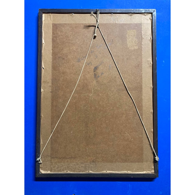 Jean FERRIEU (1900-1987) Rodez Cathedral Wood engraving, two-color print Signed in pencil lower right and in the plate in...