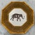 AERIN Safari Animal Salad Plates W/ Rattan & Bamboo Borders Set of 4 - Attrib. To Raymond Waites - Palm Beach Regency, Safari Entertaining - See Pics! For Sale - Image 4 of 8