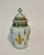 French Antique French Faience Desvres Lidded Jar With Breton & Fluer De Lys For Sale - Image 3 of 10