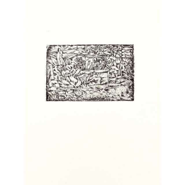 1947 Paul Klee Engraving 13 Garden of Passion 1913 Reproduction For Sale