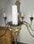 Antique Italian Giltwood and Iron Six-Light Chandelier For Sale - Image 10 of 11