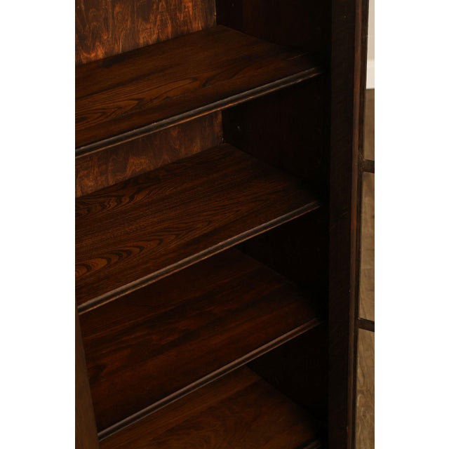 Antique Mission Oak Arts And Crafts Two Door Bookcase For Sale - Image 9 of 18