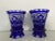 Vintage Crystal Cut Vases- Set of 2 For Sale - Image 11 of 11