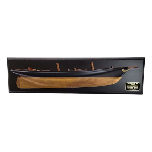 Fine Half Model of the Schooner Yacht America P-SM383 For Sale
