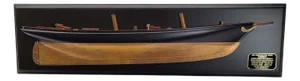 Fine Half Model of the Schooner Yacht America P-SM383