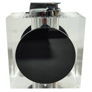 Felice Antonio Botta Methacrylate Lighter, 1960s For Sale