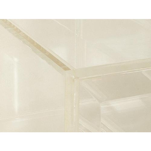 Vintage Acrylic Chest of Drawer, 1980s For Sale - Image 8 of 9