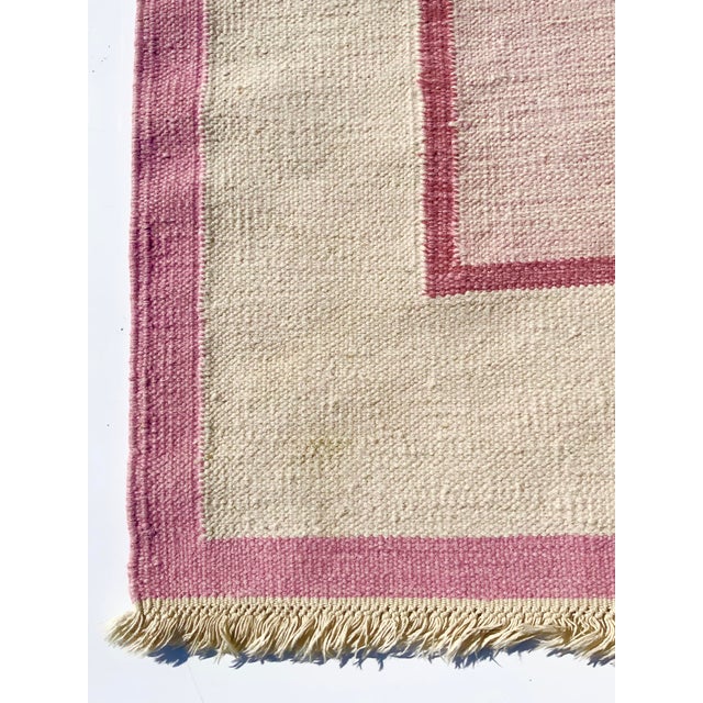 Vintage Swedish Killim Wool Rug, 1960s For Sale - Image 10 of 16
