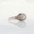 2020s Vintage Estate Diamond Ring, 5mm Round Natural Diamond Solitaire: Solid 14k Gold, Size 6.75 For Sale - Image 5 of 8