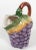Majolica Ceramic Majolica Style Grape Motif Pitcher For Sale - Image 4 of 5