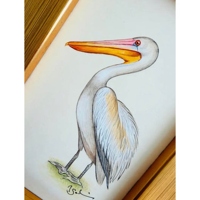 This beautifully detailed white pelican is hand-painted by master artists using acrylic paints and natural pigments. Every...