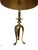 Hollywood Regency Frederick Cooper Hollywood Regency Brass Tripod Table Lamps - A Pair For Sale - Image 3 of 16