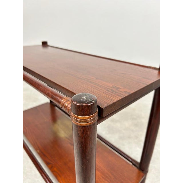 Mid-Century Modern Bamboo Side Table from Gervasoni, 1970s For Sale - Image 10 of 12