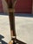 Brown Pair of Vintage French Bistro Bar Stools With Oval Medallion Backs in Honey Woven Rattan For Sale - Image 8 of 12