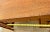 Antique Mission Arts and Crafts Library Desk, Drawer, Tiger Oak, Side Shelves For Sale - Image 11 of 12