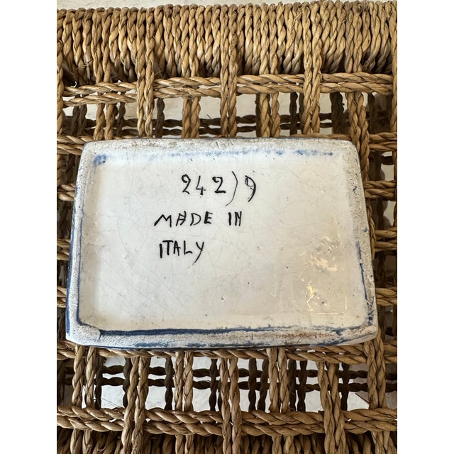 Vintage Aldo Londi Bitossi Italian Mondrian Ceramic Box Featuring Stylized Horse Head For Sale - Image 13 of 18
