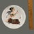 Late 20th Century Vintage Collector Plate Depicting Spiritual Hindu Goddess Holding Lotus Flower For Sale - Image 5 of 6