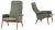 Set of Model 4332 Easy Chairs by Alf Svensson for Fritz Hansen, 1957 For Sale