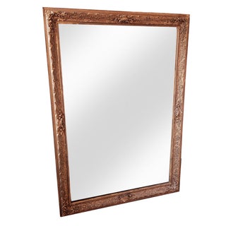 Vintage Gilt Gold Mirror For Sale