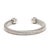 David Yurman Diamond & Rose De France Cable Cuff Bracelet, Sterling Silver For Sale - Image 4 of 7