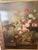 Abstract Vintage Joseph C Dilon Abstract Large Scale Contemporary Traditional Painting Oil on Canvas Fruits and Flowers For Sale - Image 3 of 4