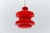 Red Lipstick Red Glass Hanging Lamp by Peill & Putzler, 1960s For Sale - Image 8 of 11