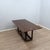 1970s Rattan and Oak Convertible Console Dining Table from McGuire, 1970s For Sale - Image 5 of 16