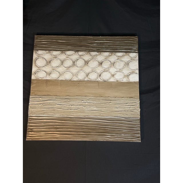 Modern Organic Textured Abstract Wall Art For Sale - Image 9 of 9
