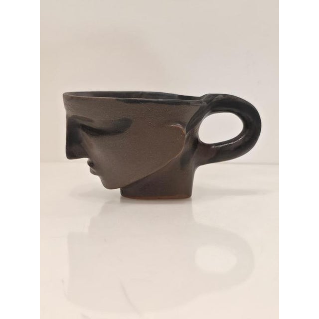 Warrior 25 Sculptural Ristretto Cup by Tamara Barnoff For Sale - Image 4 of 9