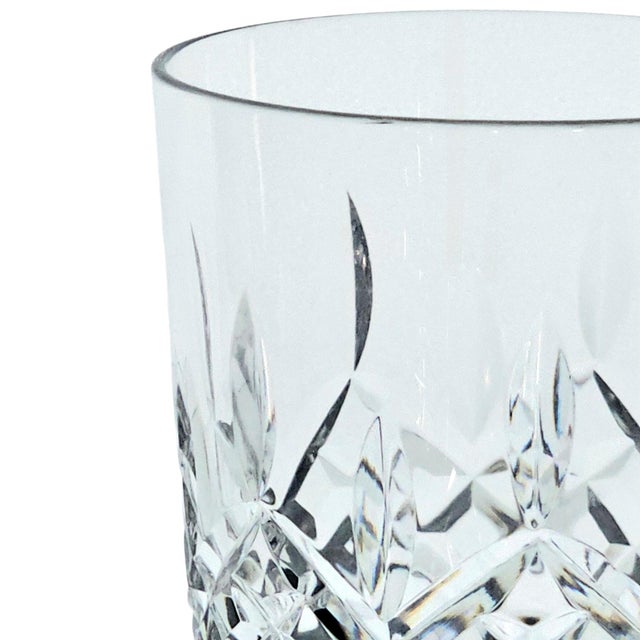 Glass Late 20th Century Waterford Crystal Lismore Double Old Fashioned Glasses - Set of 4 For Sale - Image 7 of 11