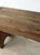 Antique Farmhouse Style Long Primitve Bench With Tongue & Groove Joinery For Sale - Image 13 of 17