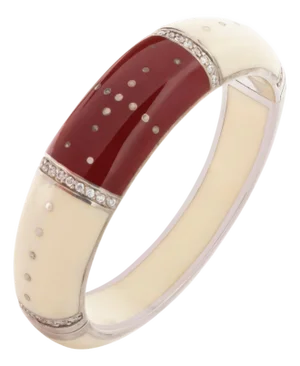 Miriam Salat Fantastic Art Deco Style "MRM" Magnetic opening Bangle