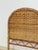 Vintage, Coastal, Boho Wicker Woven Wicker and Rattan, Twin Headboard Bed Accent For Sale - Image 9 of 14