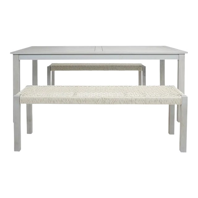 Aquina 5 Piece Dining Set - Gray For Sale