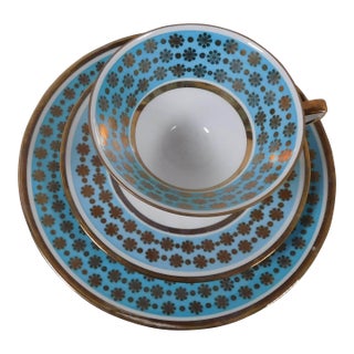 1940s Winterling Three Piece Luncheon Set - Set of 3 For Sale