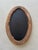 Mid 20th Century Oval Gold Hand-Cut Beveled Glass Mirror Model 2727 by Cristal Art For Sale - Image 17 of 17