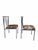 MCM B. Brody Chrome Spindle Back Side Chairs Newly Reupholstered – Pair For Sale - Image 4 of 12