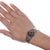 6.25" 40's-50's Navajo curio silver and agate cuff bracelet For Sale - Image 9 of 10