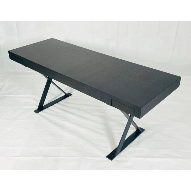 Wood Modern Italian Desk by Antonio Citterio for B&b Italia For Sale - Image 7 of 18