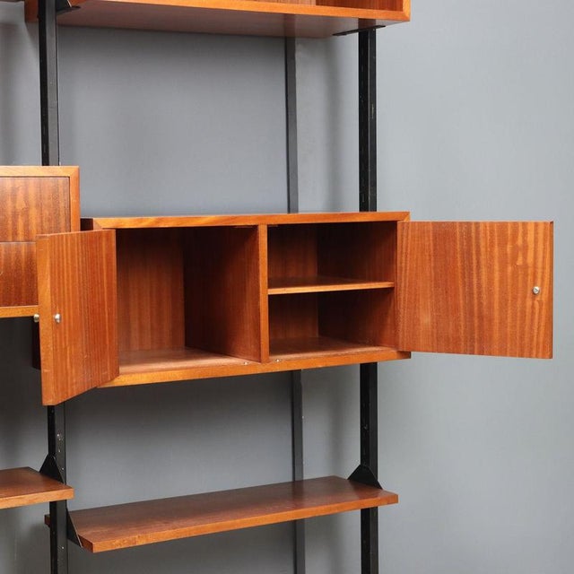 Vintage Bookcase in Mahogany, 1960s For Sale - Image 4 of 15