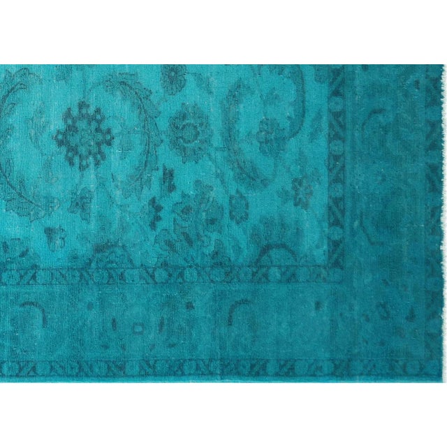 This vintage Egyptian rug blends old-world craftsmanship with contemporary style. Hand-woven on a cotton foundation with...