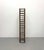 Mid 20th Century Vintage Metal & Leather Floor Wine Rack in the Style of Arthur Umanoff For Sale - Image 5 of 6