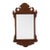 19th Century American Figured Maple Scrollwork Wall Mirror, Circa 1840–1860 For Sale