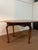 1950s Queen Anne Cherry Drop Leaf Gate Leg Oval Table For Sale - Image 10 of 12